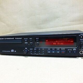 【苫小牧バナナ】TEAC/ティアック CDレコーダー/CDプレーヤー CD-RW900MK2 業務用音響現場対応 状態良好 動作OK♪