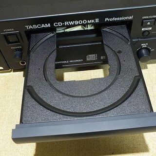 【苫小牧バナナ】TEAC/ティアック CDレコーダー/CDプレーヤー CD-RW900MK2 業務用音響現場対応 状態良好 動作OK♪
