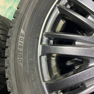 155/65r13 YOKOHAMA iceGUARD ホイール付き