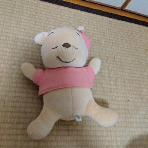 ディズニープーさん赤ちゃん胎内音安眠 コロ 見附の子供用品の中古あげます 譲ります ジモティーで不用品の処分