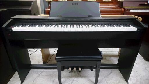 電子ピアノ CASIO カシオ privia プリヴィア PX-770BK 2017製 動作品