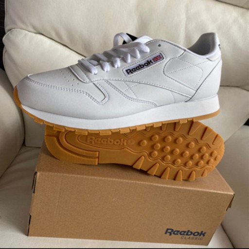 オシャレなreebokスニーカー白27 5センチお売り致します 値下げ メンズです えり 赤羽の靴 バッグの中古あげます 譲ります ジモティーで不用品の処分
