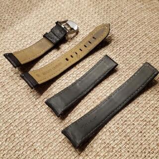 TAGHeuer タグホイヤー 純正ベルト2点☆本革1点 アクアレーサーブラック