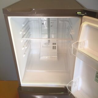 再値下げ 高年式2018年 パナソニック 138L 2ドア冷凍冷蔵庫 NR-B14AW-T ブラウン系 ☆2018年製 右開き ★直接引取り大歓迎