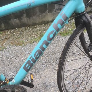 値上げ！！香川県高松発 BIANCHI CAMALEONTE SPORT ビアンキ カメレオンテ スポーツ アルミフレーム クロスバイク 自転車