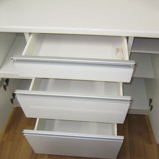 R051 松田家具 食器棚・レンジボード・キッチンボード 幅118cm 美品