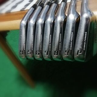激暑！打感最高！マッスルバックアイアンセット！