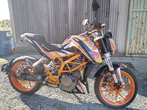 041　KTM250DUKE 　バックステップ　ETC付