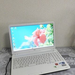 送料無料！直接割引OK！NEC/ホワイト/win10/外付けカメラ/綺麗