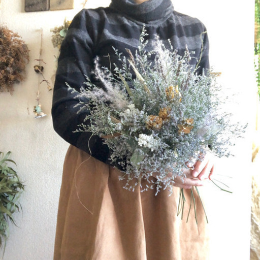 完売にて受注生産 ブルーファンタジアブーケ お花の雑貨屋さん 阿波富田の生活雑貨の中古あげます 譲ります ジモティーで不用品の処分