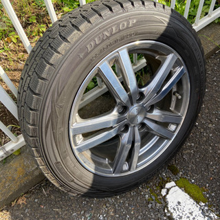 冬用スタッドレス ROZESTの16インチアルミホイールDUNLOP WINTER MAXX 