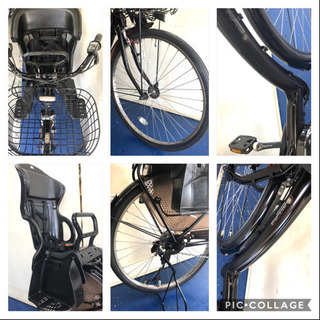 ブリヂストン ボーテ 26インチ 3人乗り 8.9ah デジタル 電動自転車 1026