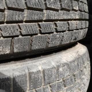 ご成約済み🎵値下げ❗️17年製 超バリ山🎵軽用冬タイヤセットNo.6