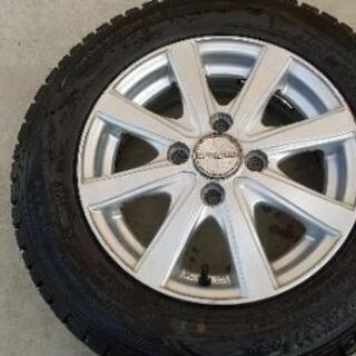 ご成約済み🎵最終価格❗️18年製 超バリ山 軽用冬タイヤセットNo.7