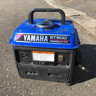 他サイトにて売れました。YAMAHA 発電機　ET600  災害...