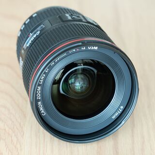 極上品 Canon キャノン 超広角ズーム EF16-35mm F4L IS USM 元箱 即