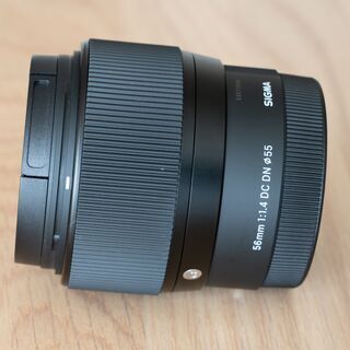 再値下げ】極上品 SIGMA APS-C用中望遠レンズ 56mm F1.4 DC DN