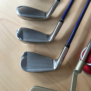 【美品】PARIS レディースハーフ 7本セット + キャディバッグ