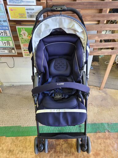 コンビ メチャカルハンディ4　オート4キャス　エッグショック　ＨＦ　シャルムネイビーベビーカー