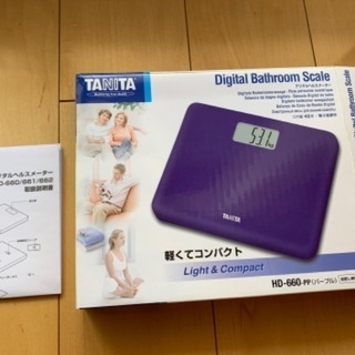 タニタ　デジタルヘルスメーター(体重計)  HD-660