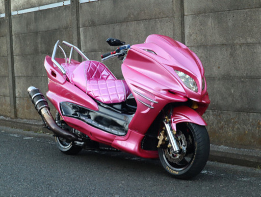 Yamaha マジェスティ ギャル専用車 メタリックピンク フルカスタム ビッグ売ります 戸塚のバイク の中古あげます 譲ります ジモティーで不用品の処分 Yamaha マジェスティ ギャル専用車 メタリックピンク フルカスタム ビッグ売ります 戸塚のバイク の中古あげます 譲ります ジモティーで不用品の処分
