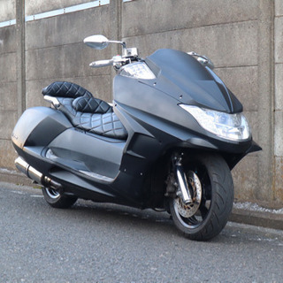 【YAMAHA マグザム】★渋めのマッドブラックカラー★シンプルな大人カスタム！