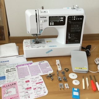 送料無料【超美品】ミシン ブラザー 文字縫い機能付き 来年4月まで ...