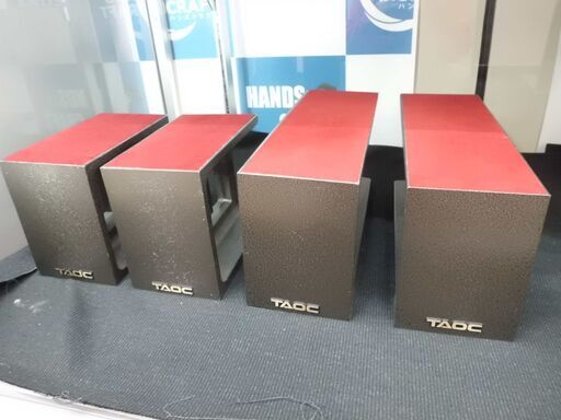 【引取限定】 TAOC　スピーカースタンド　4個セット　中古品　型番不明 【ハンズクラフト八幡西店】