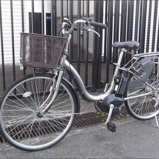 値下げしました！　★★　美車・高年式！　新車ご検討の方にも！【ヤマハ　ＰＡＳナチュラＭ】　バッテリー状態良好！　チャイルドシート対応リアキャリア！　お届け可能です！　★★ 値下げしました！ 美車・高年式！ 新車ご検討の方に