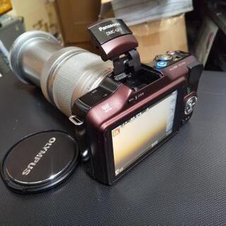 美品】Panasonicミラーレス一眼 タッチパネル液晶 望遠レンズセット