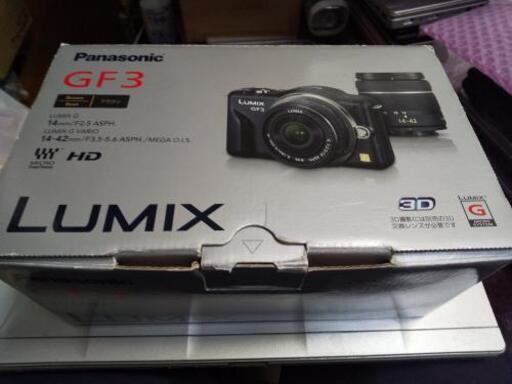 完売御礼 良品】Panasonicミラーレス一眼GF3 タッチパネル
