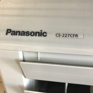 Panasonic パナソニック CS-227CFR-W 2018年製 ルームエアコン