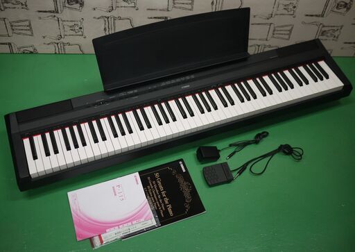 美品 YAMAHA ヤマハ 電子ピアノ P-115B Pシリーズ 88鍵 GHS鍵盤 iOS