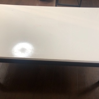 【ネット決済】白テーブルこたつ