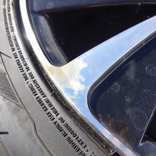 【恵庭】195/45R16+アルミホイール4本セットバリ山！