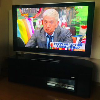 【決まりました！】テレビ 50インチ& スピーカーテレビ台 & ...