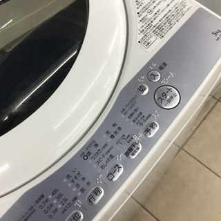 TOSHIBA 東芝 AW-5G6(W) 2018年製 5kg 洗濯機 【公式通販】