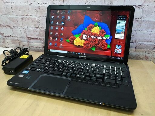 安心決済・発送OK【東芝 T552/58FBJ】爆速 新品 SSD 512GB★第3世代 Core i7★メモリ8GB★15.6型ワイド、Windows10（最新）、MS Officeインストール済み