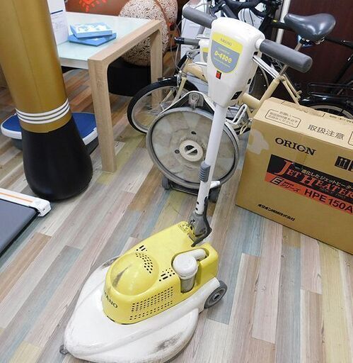 動作確認済み AMANO アマノ 小型 高速ポリッシャー D-430E クリーンスター バフィングマシン