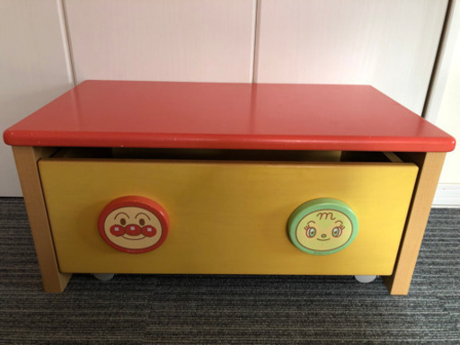 アンパンマンおもちゃ箱オモチャ収納 Iakiho 大谷地の子供用品の中古あげます 譲ります ジモティーで不用品の処分