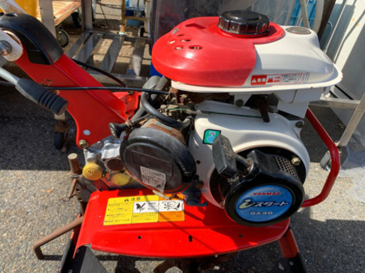 ヤンマー 耕運機 MT251 ガソリン GA80SK 動作品 | nort.swiss