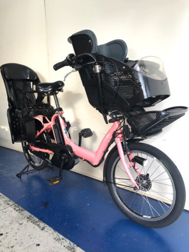 ヤマハ　パスキッスミニ　20インチ 3人乗り 12.3ah デジタル　電動自転車　1026