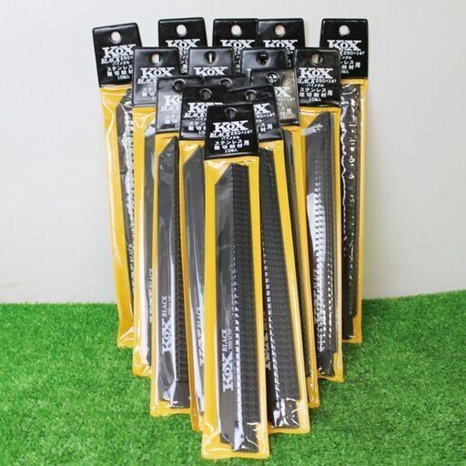 河部鋸刃工業 KOXBLACK 250×14T セーバーソーブレード 10枚入り×15セット 2400020026710【リライズ市川行徳店】【店頭取引限定】【未使用】