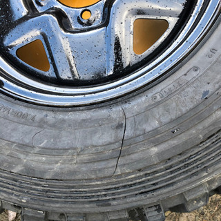 ja11 DUNLOP MT2 16インチ 700 ホイール付き 取引き決まりました