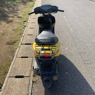 【軽整備済み】後タイヤ新品リアキャリア付き！ホンダディオAF62イエロー 通勤通学に！オイル交換済みシート張り替え！honda dio乗り出し価格 軽整備済み】後タイヤ新品リアキャリア付き！ホンダディオAF62イエロー