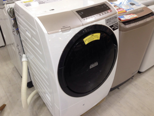 取りに来れる方限定!HITACHI（ヒタチ）の11kgドラム式洗濯機です！