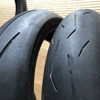 良好！ピレリ　ディアブロ　スーパコルサ　110-70-17、150-60-17
