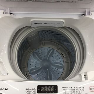 トレファク鶴ヶ島店】Hisense 7.5kg 全自動洗濯機 2019年製の通販はau 