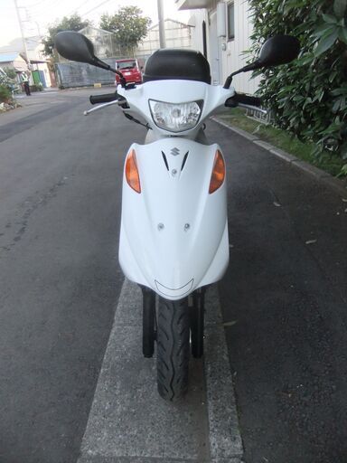 スズキ アドレスV125 中古実動美車 バッテリーフル充電済み リアBOX