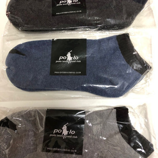 Polo紳士靴下新品